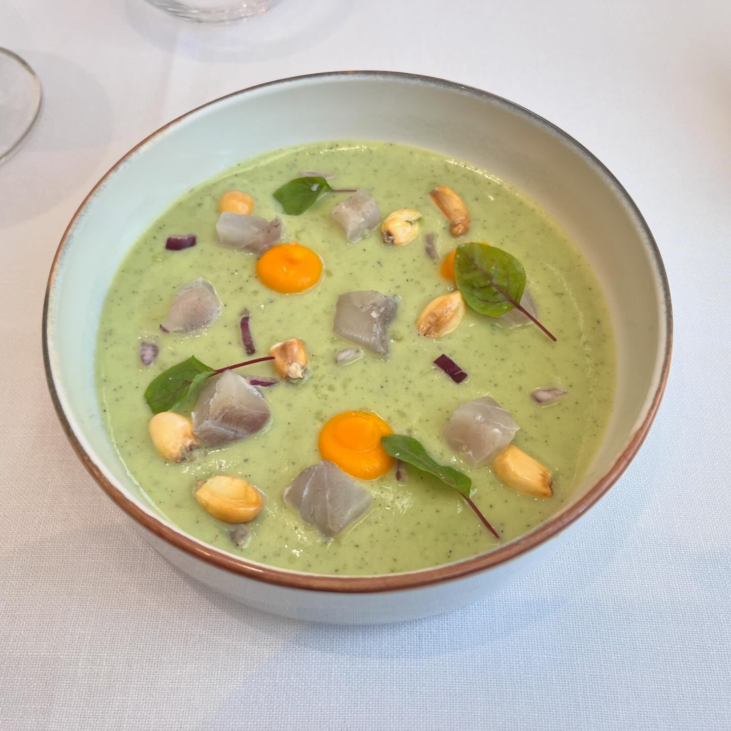 Ceviche of #zucchiolo and avocado, recipe by chef @tonygarciaeg 

#healthyfood #healthyrecipes #foodie